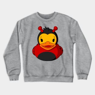 Ladybug Rubber Duck Crewneck Sweatshirt